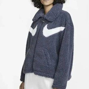 Nike NSW Sportswear Swoosh Full-Zip Sherpa Jacket